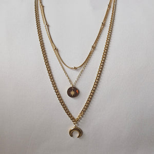 Moon Layered Necklace